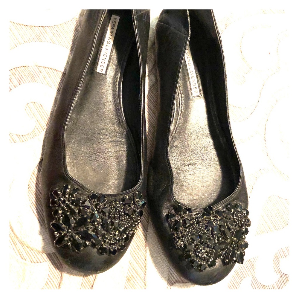 Vera Wang Dressy Ballerina with jeweled detail